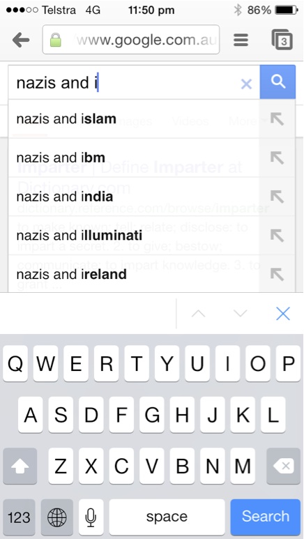 known link between nazis and islam